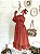 Vestido Clívia Terracota - Imagem 7