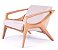 POLTRONA PREMIER COURO NATURAL - Imagem 1