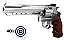 Revolver de Pressão CO2 Rossi W702S 6 Polegadas Niquelado 4.5mm + 40 Alvos de Brinde - Imagem 1