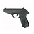 Pistola de Pressão CO2 Gamo P-25 Blowback 4.5mm + Case Rossi - Imagem 1