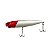 Isca Artificial de Superfície Pesca Brasil Dali 14,5g e 100mm Vermelho e Branco - Imagem 5
