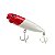 Isca Artificial de Superfície Pesca Brasil Dali 14,5g e 100mm Vermelho e Branco - Imagem 4
