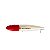 Isca Artificial de Superfície Pesca Brasil Dali 14,5g e 100mm Vermelho e Branco - Imagem 7