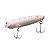 Isca Artificial de Superfície Pesca Brasil Michelangelo 19,2g e 110mm Rosa e Branco - Imagem 3
