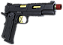 Airsoft Pistola Rossi Redwings 1911 Gold GBB Green Gas Blowback 6mm + 60 alvos - Imagem 2