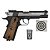 Pistola de Pressão CO2 Rossi WG 1911 Special Metal 4.5mm + 20 Alvos + 600 Esferas de Aço Rossi Premium - Imagem 1