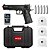 Pistola de Pressão CO2 QGK Colt 1911 NBB 4.5mm + Case + 5 Cápsulas+ 5 Alvos + 300 Esferas - Imagem 1