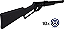 Carabina de Pressão Rossi Cowboy Lever Action 4.5mm Polímero Black + 10 Alvos de Brinde - Imagem 1