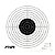 Alvo de Papel FXR Airguns/Airsoft Preto 140x140mm c/20 unidades - Imagem 1
