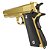 Airsoft Pistola Rossi Vigor 1911 - V14 Gold Metal Mola 6mm + 20 Alvos - Imagem 5