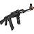 Airsoft Rifle Rossi AK Tactical Sentinel Elétrico 6mm - Imagem 3