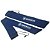 Meia de Protecao Brescia para Arma Longa Bipartida - 86x10cm / 60x15cm - Azul Marinho - Imagem 2