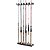 Suporte de Parede Para Varas de Pesca Rod Rack AquaFishing - Imagem 2