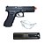 Pistola de Pressão Co2 WE 45-G001A-BK 17-GEN3 Blowback 4.5mm + Kit Limpeza + Óculos - Imagem 1