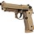 Pistola de Pressão CO2 Rossi M92 Tan Blowback 4.5mm - Imagem 5