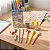 kit Papelaria Fofa Presente Criativo 12 itens Escolar infantil Divertido Marca-texto Bloquinhos - Imagem 3