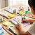 kit Papelaria Fofa Presente Criativo 12 itens Escolar infantil Divertido Marca-texto Bloquinhos - Imagem 4