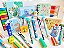Kit Papelaria Fofa Menino Presente Criativo 12 itens Escolar infantil Divertido - Imagem 6