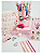 Kit Caixa Papelaria Kawaii Diversos Itens Criativo Fofos Caderno Borracha Caneta - Imagem 4