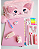 Lançamento 2026 Kit Papelaria Mundo Rosa Kawaii Estojo Marca texto Papelaria dos Sonhos - Imagem 4