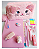Lançamento 2026 Kit Papelaria Mundo Rosa Kawaii Estojo Marca texto Papelaria dos Sonhos - Imagem 6