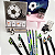 Lançamento 2026 Kit Papelaria Menino Futebol Apontador Lapis Papelaria Fofa Divertida - Imagem 4