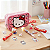 Lançamento 2026 Kit Papelaria Hello Kitty Com Estojo E Caneta Adesivo Fofo - Imagem 1