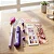 Kit Papelaria Escolar Roxo Com Estojo Canetas E Adesivos - Imagem 3