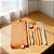 Kit Papelaria 16 Itens Fofos Presente Kawai Escolar Laranja - Imagem 4