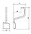 Cabide Origami Meber C39 - Imagem 2