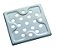 Grelha Inox Meber 10cm Quadrado 1810 C - Imagem 1