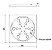 Grelha Inox Meber 10cm com Fecho Quadrado 2410 C - Imagem 2
