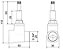 Base Registro Pressão Meber 3/4 ( Embalagem Plástica) - Imagem 2