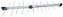 ANTENA EXTERNA DIGITAL 28 ELEM UHF CAPTE - Imagem 1