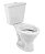 Conjunto Sanitário Deca Izy Branco 3/6 Litros ( Dualfluxo ) - Imagem 1
