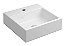 Cuba Apoio Deca Quadrado com Mesa 410mm Branco (L73) - Imagem 1