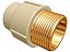 Cpvc Adaptador Transição F / M Dn22x1/2 Amanco - Imagem 1