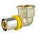 Pex Gás Amanco Joelho 90° Transição F Gás Dn26x3/4 - Imagem 1