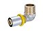 Pex Gás Amanco Joelho 90° Transição M Gás Dn26x3/4 - Imagem 1
