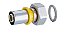 Pex Gás Amanco Conector Transição F Móvel Gás Dn26x1 - Imagem 1