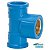 Amanco Te Solda Rosca Azul 25 x 3/4 - Imagem 1