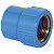 Amanco Luva Solda Rosca Azul 20 x 1/2 - Imagem 1