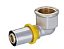 Pex Gás Amanco Joelho 90 Transição F Gás Dn20x1/2 - Imagem 1