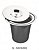 Lixeira Inox Tramontina Embutir Clean 8l - Imagem 1