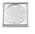Grelha Inox 10cm Quadrado Fecho Nacional - Imagem 1
