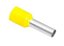 Terminal Ilhos Tubular Para Cabos De 4mm 28a - Amarelo (100un) - Imagem 1