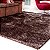 Tapete Panosul Shaggy 50x1,00 Marrom /Bege - Imagem 1