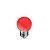 Lampada Led Empalux Mini Globo 1w Vermelha E27 Biv - Imagem 1