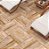 Piso Ceramico 50x50 Hd Madeira Mix A Pisoforte - Imagem 5