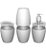 Kit Banheiro Durin Essence Branco - Imagem 1